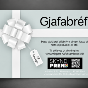 Gjafabréf