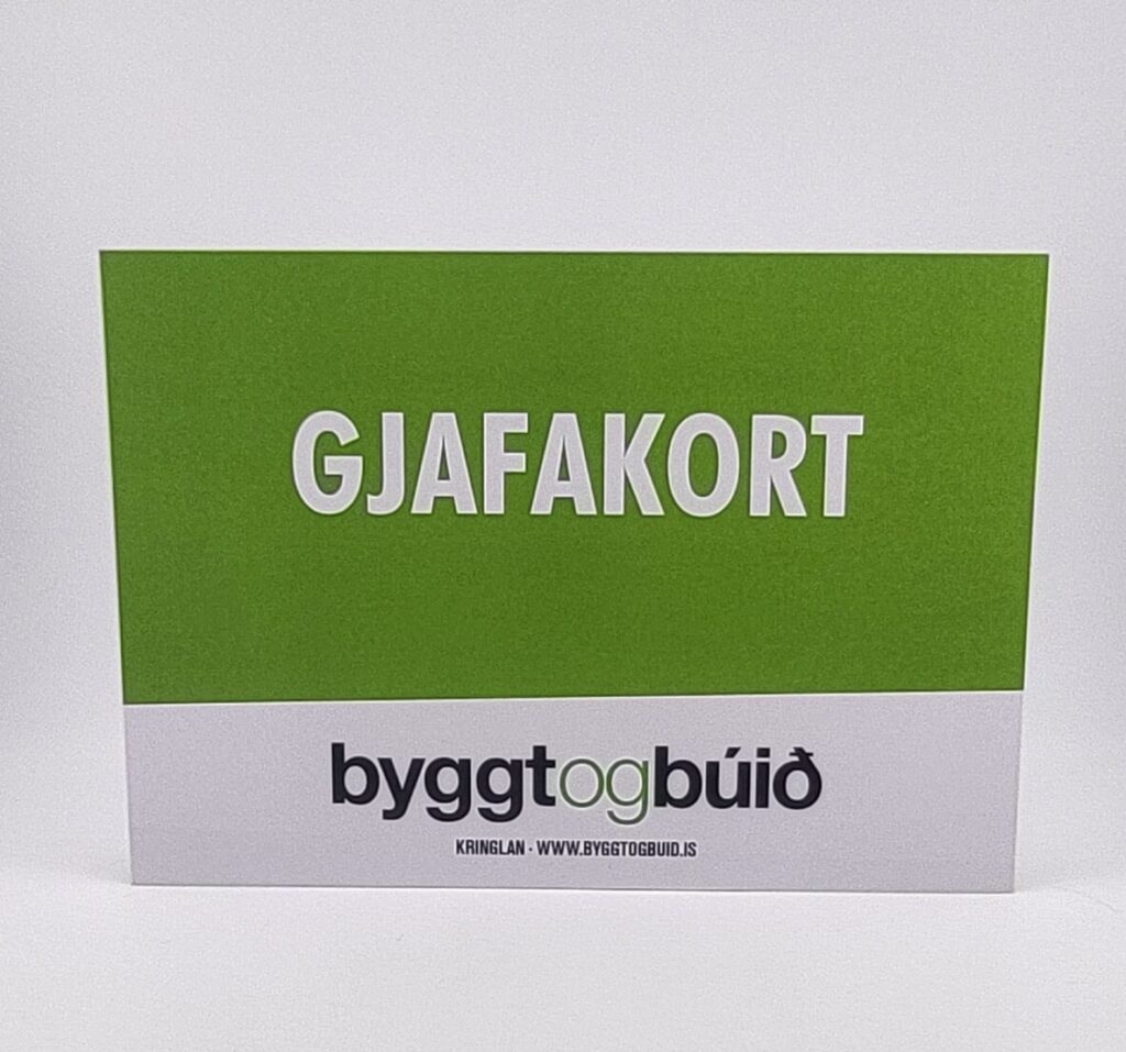 Gjafakort